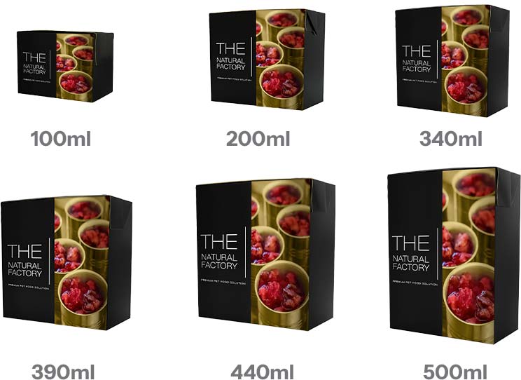 illustrazione formati Tetra Pak The Natural Factory